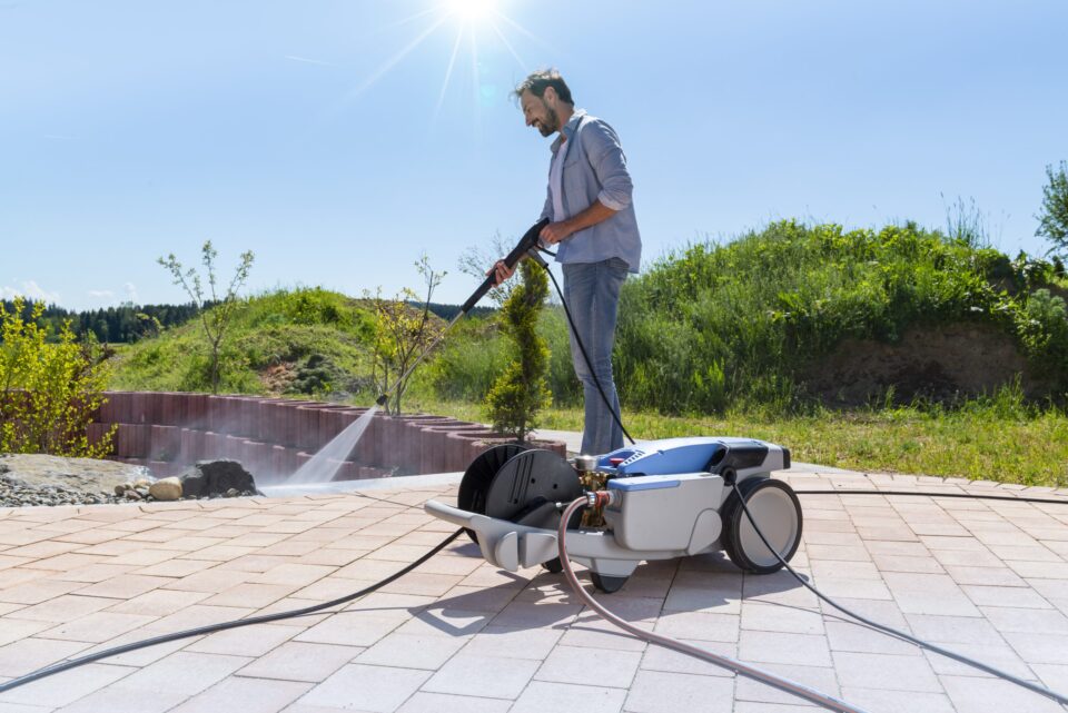 Limpiadora a presión eléctrica 150 Bar agua fría - Alquiler de Maquinaria