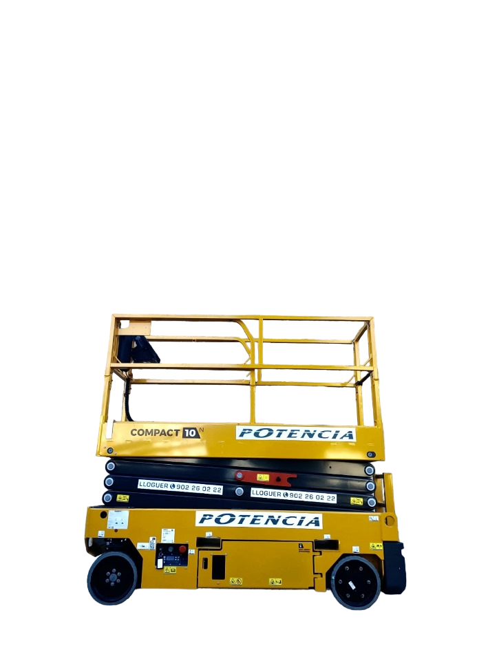 Plataforma Tijera Diésel 4X4 10m Compact - Alquiler de Maquinaria