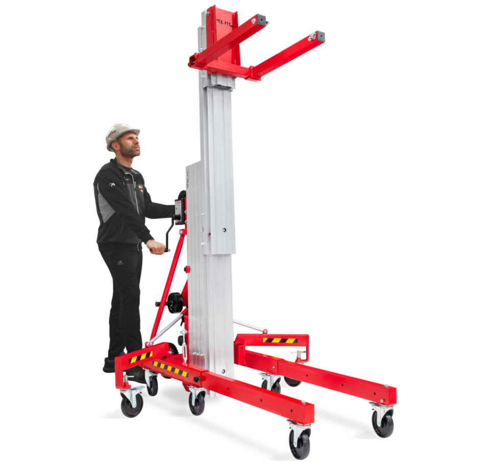 Elevador de Materiales Manual - Alquiler de Maquinaria