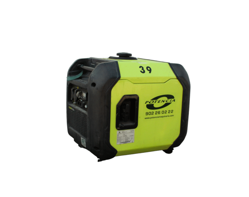 Grupo Generador Gasolina Insonorizado 3 kVA - Alquiler de Maquinaria