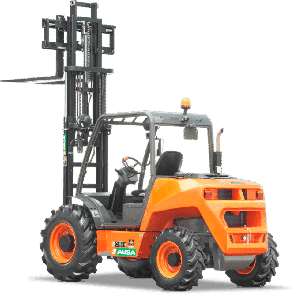 Carretilla Elevadora Diésel 4x4 2500 Kg - Alquiler de Maquinaria