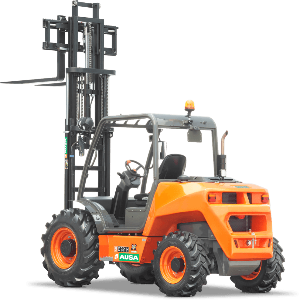 Alquiler maquinaria transporte cargas | POTENCIA