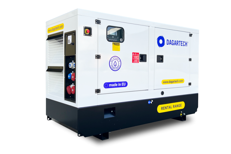 Grupo Electrógeno Insonorizado 60 kvas - STAGE V - Alquiler de Maquinaria