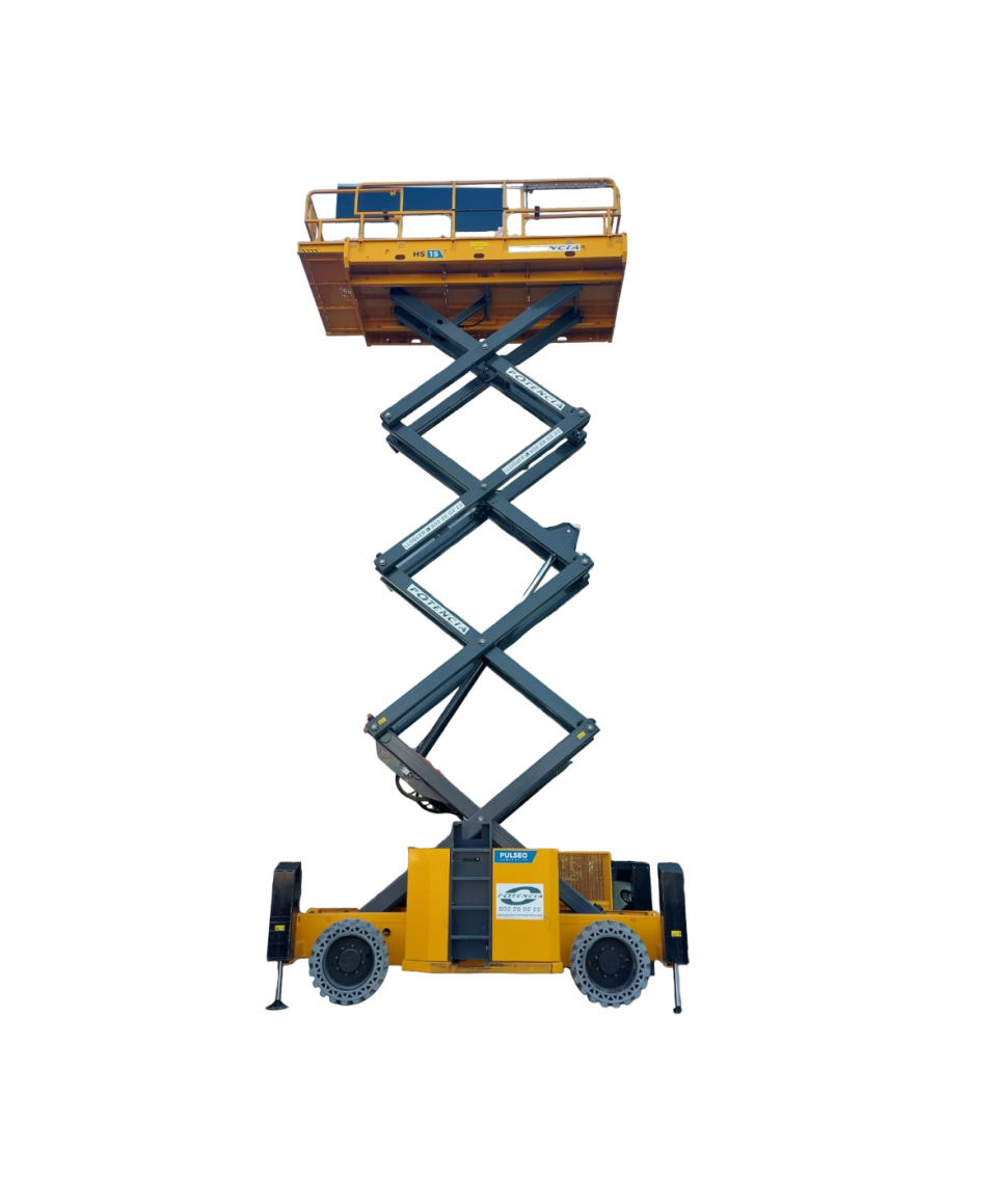 Plataforma Tijera 4X4 Eléctrica 18m - Alquiler de Maquinaria