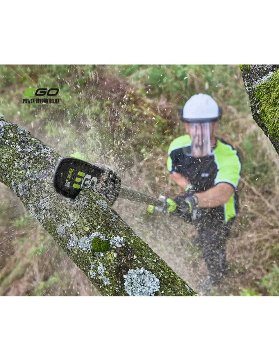Motosierra telescópica EGO - Alquiler de Maquinaria