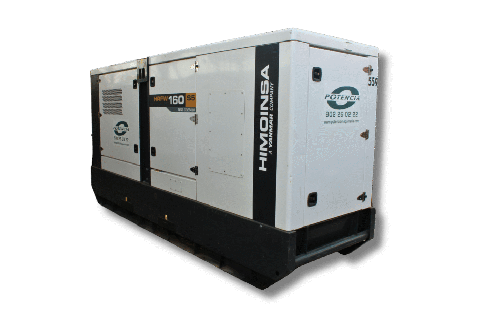Grupo Electrógeno Insonorizado 160 kVA - STAGE V - Alquiler de Maquinaria