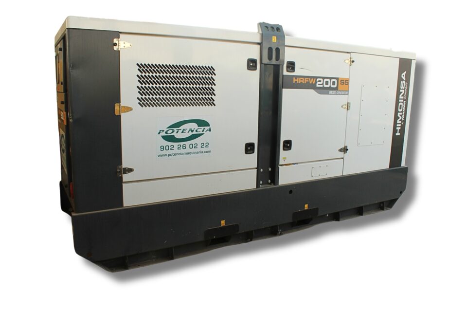 Grupo Electrógeno Insonorizado 200 kVA - STAGE V - Alquiler de Maquinaria