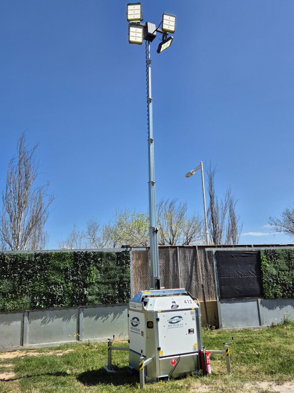 Torre de iluminación - Alquiler de Maquinaria