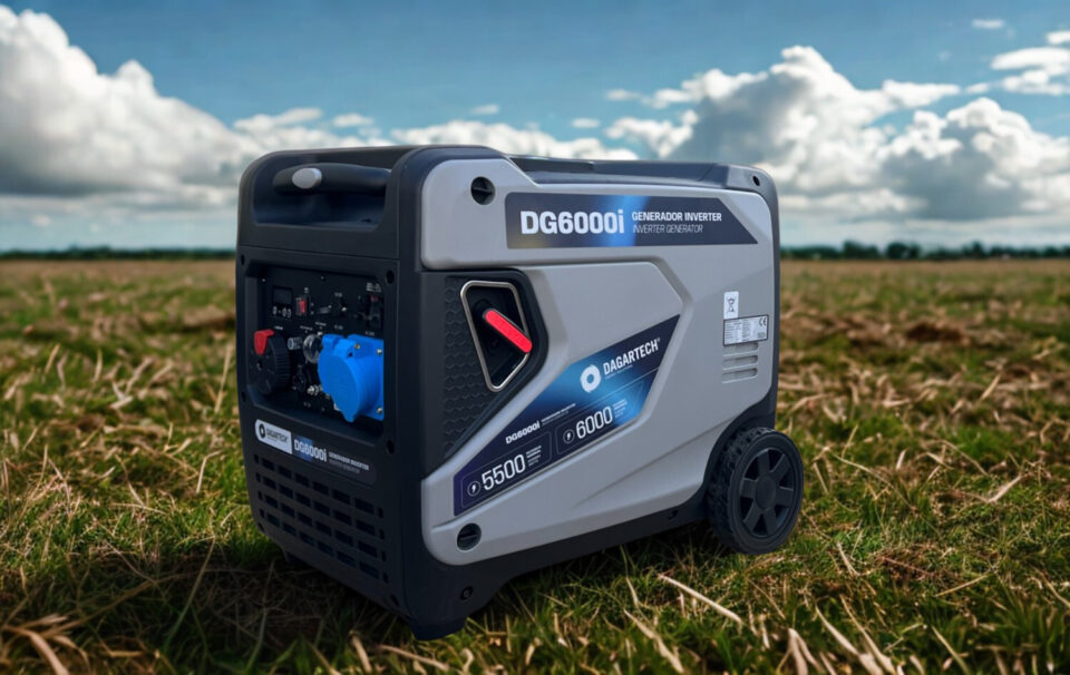 Grupo Electrógeno a Gasolina Insonorizado 5,5 kVA - Alquiler de Maquinaria