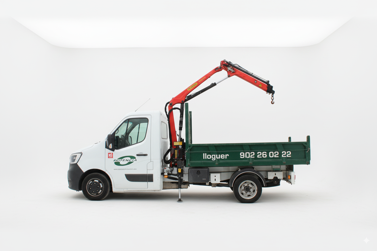 Alquiler maquinaria transporte cargas | POTENCIA