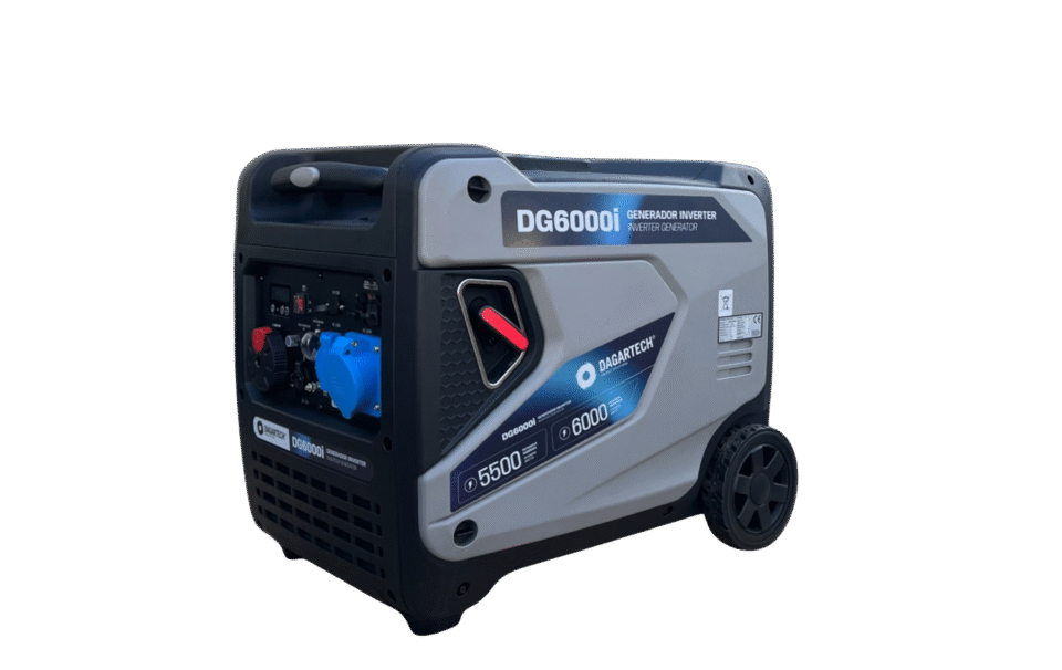 Grupo Electrógeno a Gasolina Insonorizado 5,5 kVA - Alquiler de Maquinaria